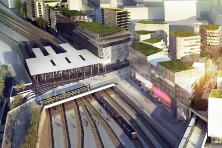 Aménagement du quartier de la gare de Nanterre U