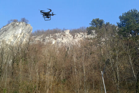 Le drone pour conjuguer haute précision des relevés topographiques et sécurité des intervenants