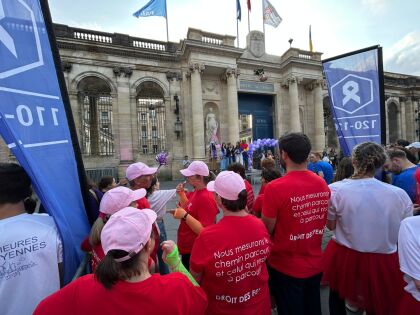 Equipe TT Géomètres Experts à la nuit des relais