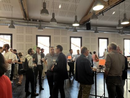 Clients, partenaires, parties prenantes et acteurs du monde des Scop réunis pour un événement RSE à Paris.
