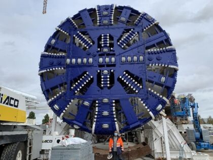 Les équipes TT Géomètres Experts dans les tunnels du projet Grand Paris Express.