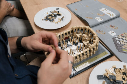 Construction du Lego Notre-Dame-de-Paris