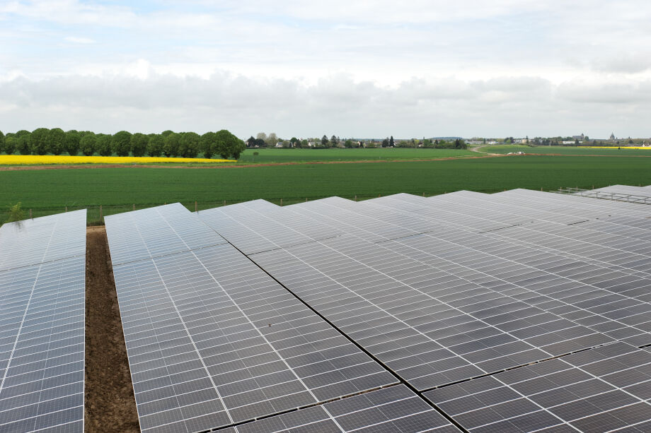 Photo de la Centrale
solaire ©EDF power solutions-WAX