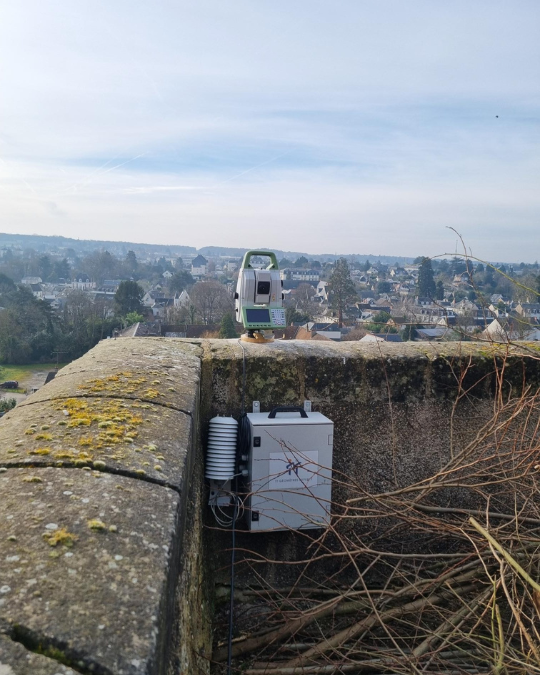 Système d'Auscultation du Château d'Amboise