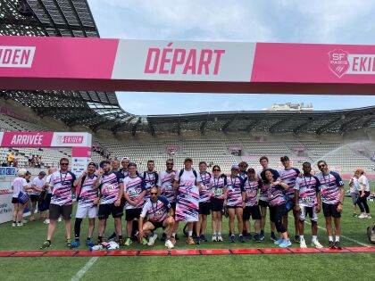 Equipe TT Géomètres Experts à l'Ekiden