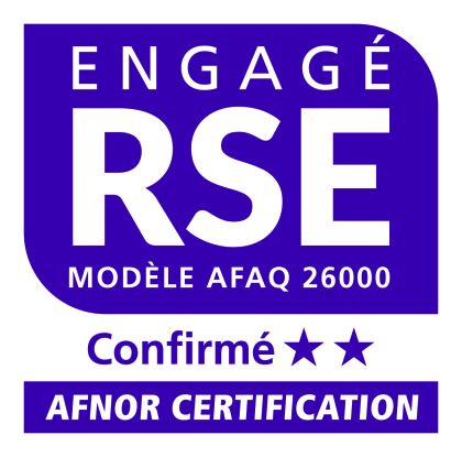 Logo Label RSE de l'Afnor niveau confirmé