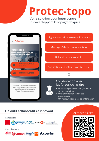 Flyer de présentation de Protec-topo