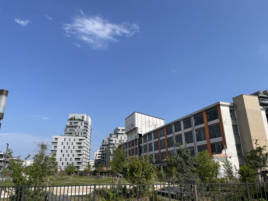 Quartier densifié à Lyon
