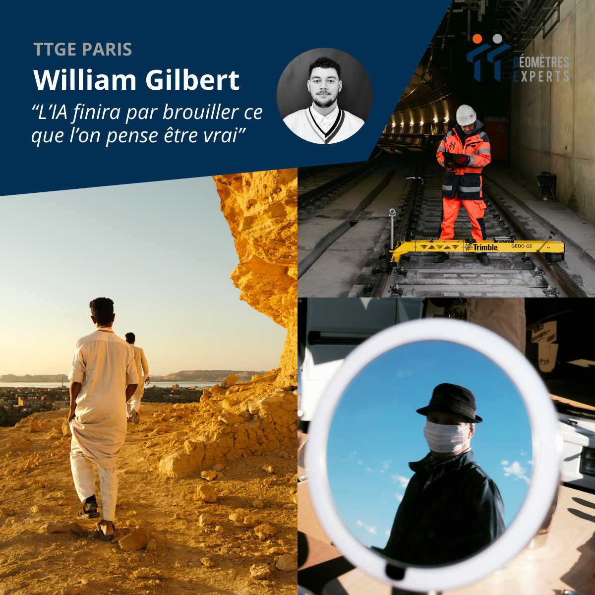 Photos prises par William Gilbert