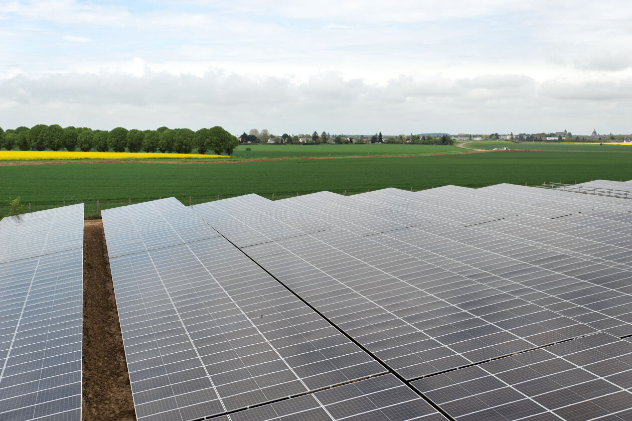 Photo de la Centrale
solaire ©EDF power solutions-WAX